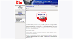 Desktop Screenshot of bip.ozptd.pl